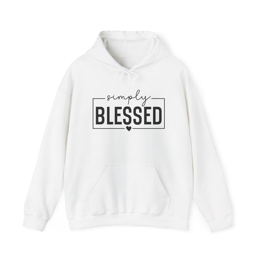 Simply Blessed Hoodie - Unisex Heavy Blend™ Sweatshirt for Everyday Comfort