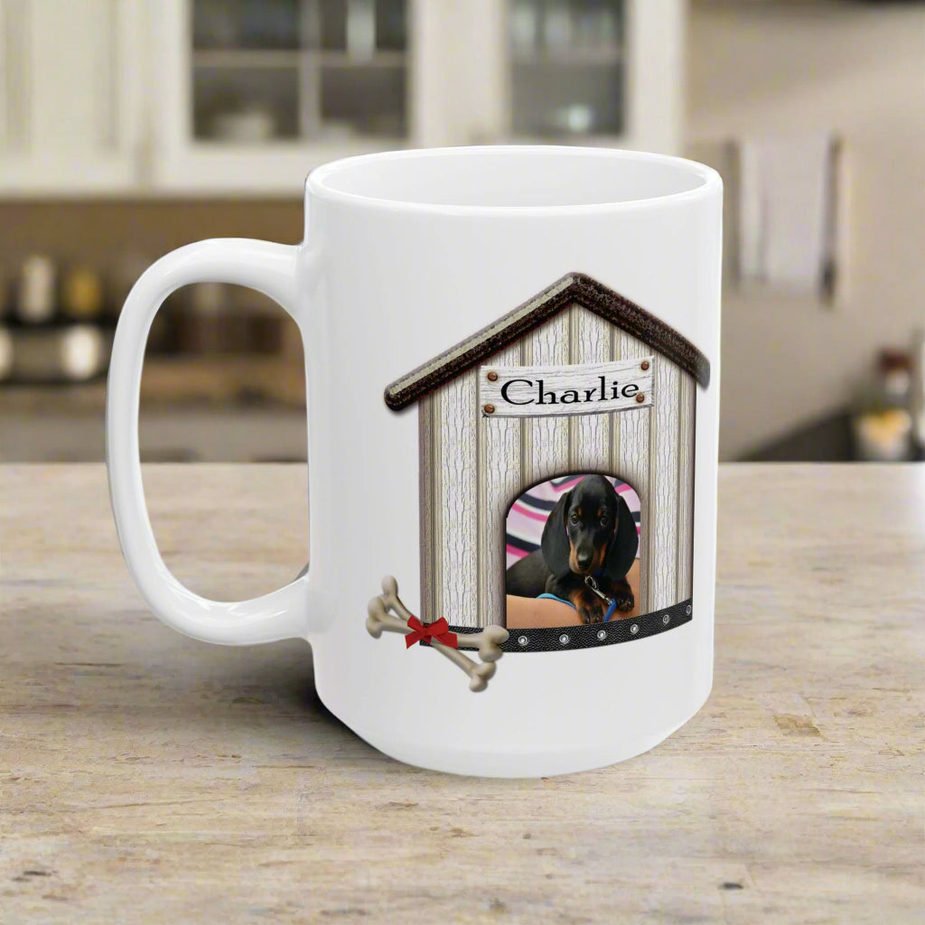 Personalized Dog Lover Mug - Cute Pet Gift, Animal Lover's Gift, Coffee Cup, Fun Home Decor, Pet Photography