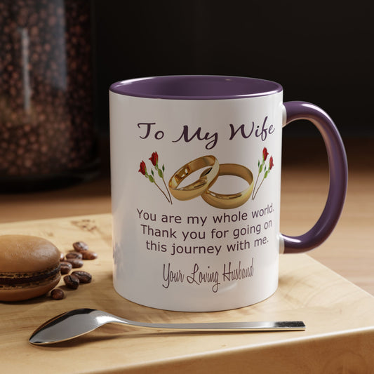Romantic Coffee Mug for Wife - Perfect Gift for Anniversaries & Special Occasions