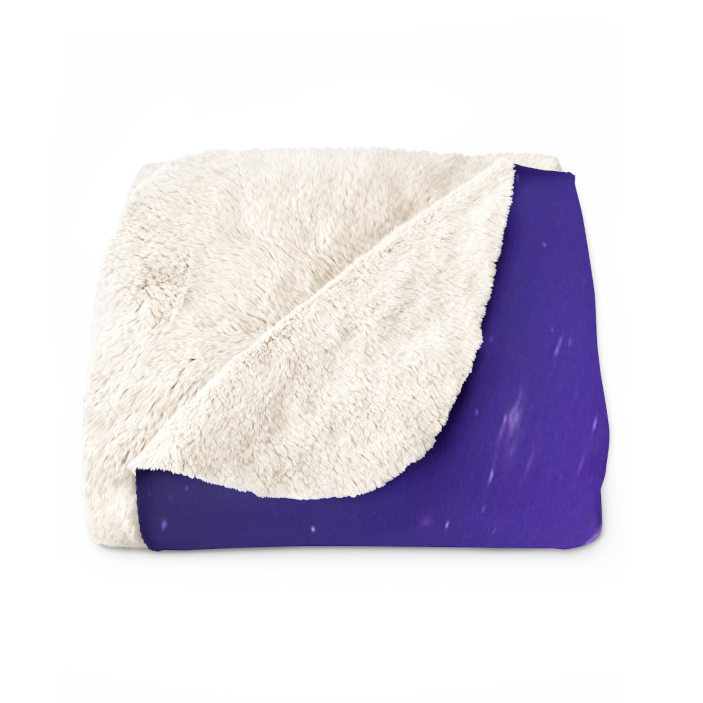 Purple Sherpa Fleece Blanket