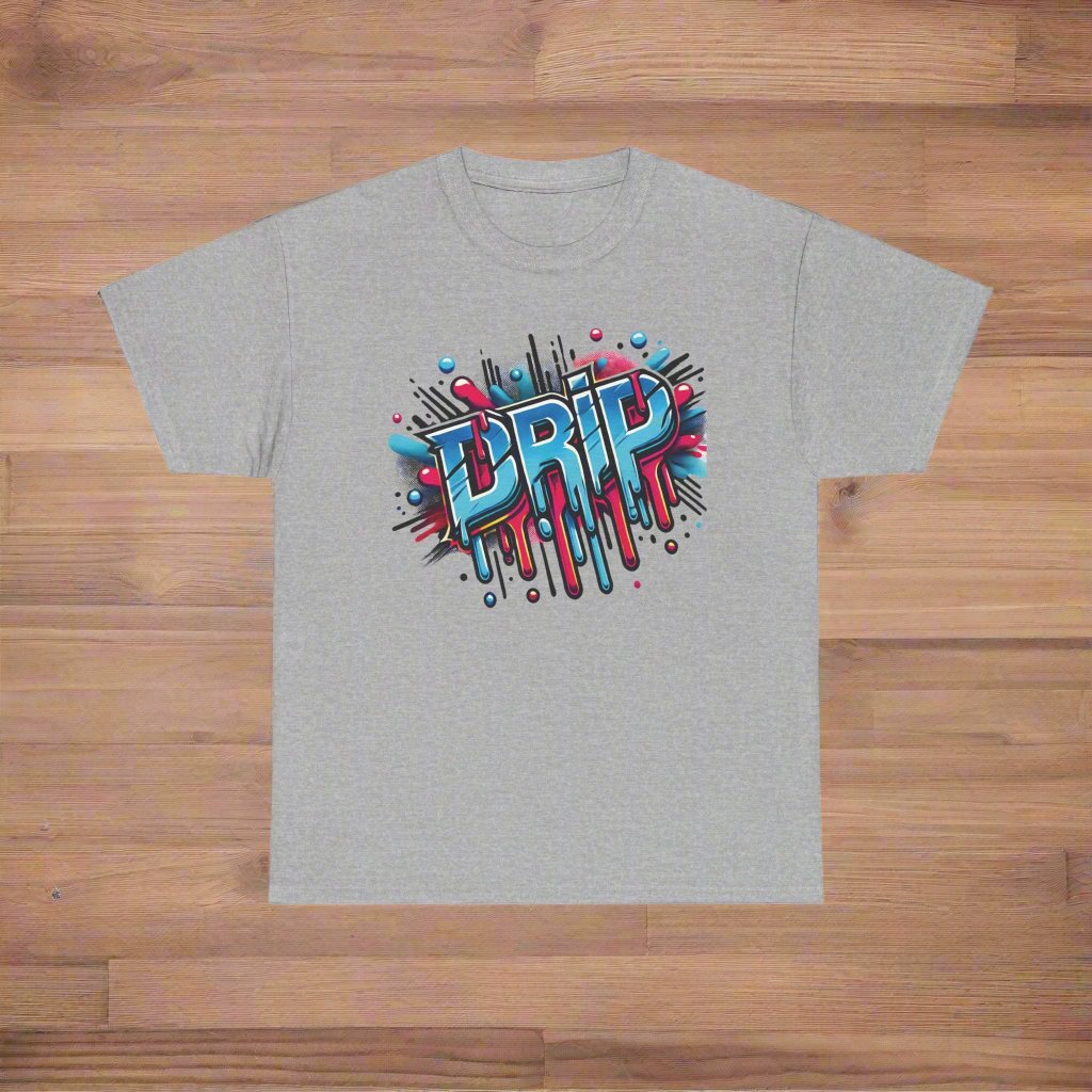 Drip Unisex Heavy Cotton T-Shirt - Bold Streetwear Style