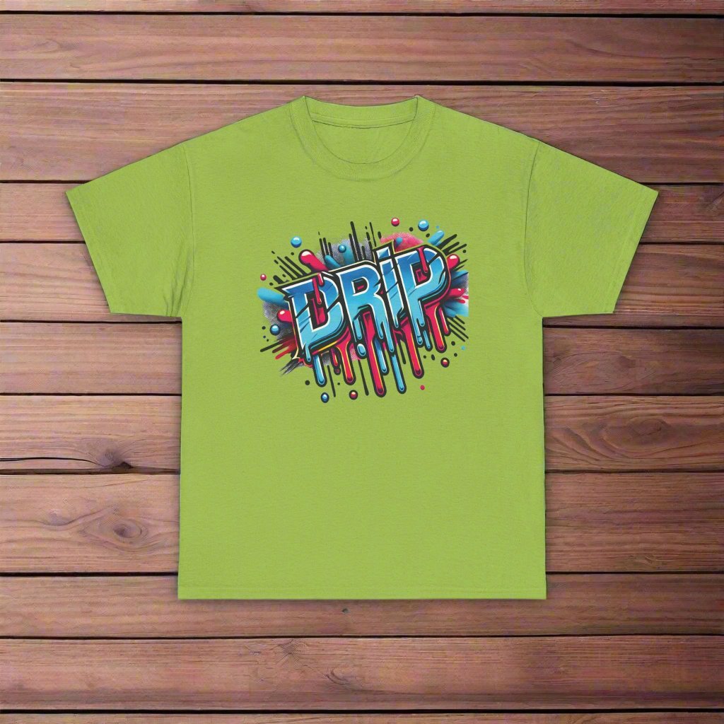 Drip Unisex Heavy Cotton T-Shirt - Bold Streetwear Style