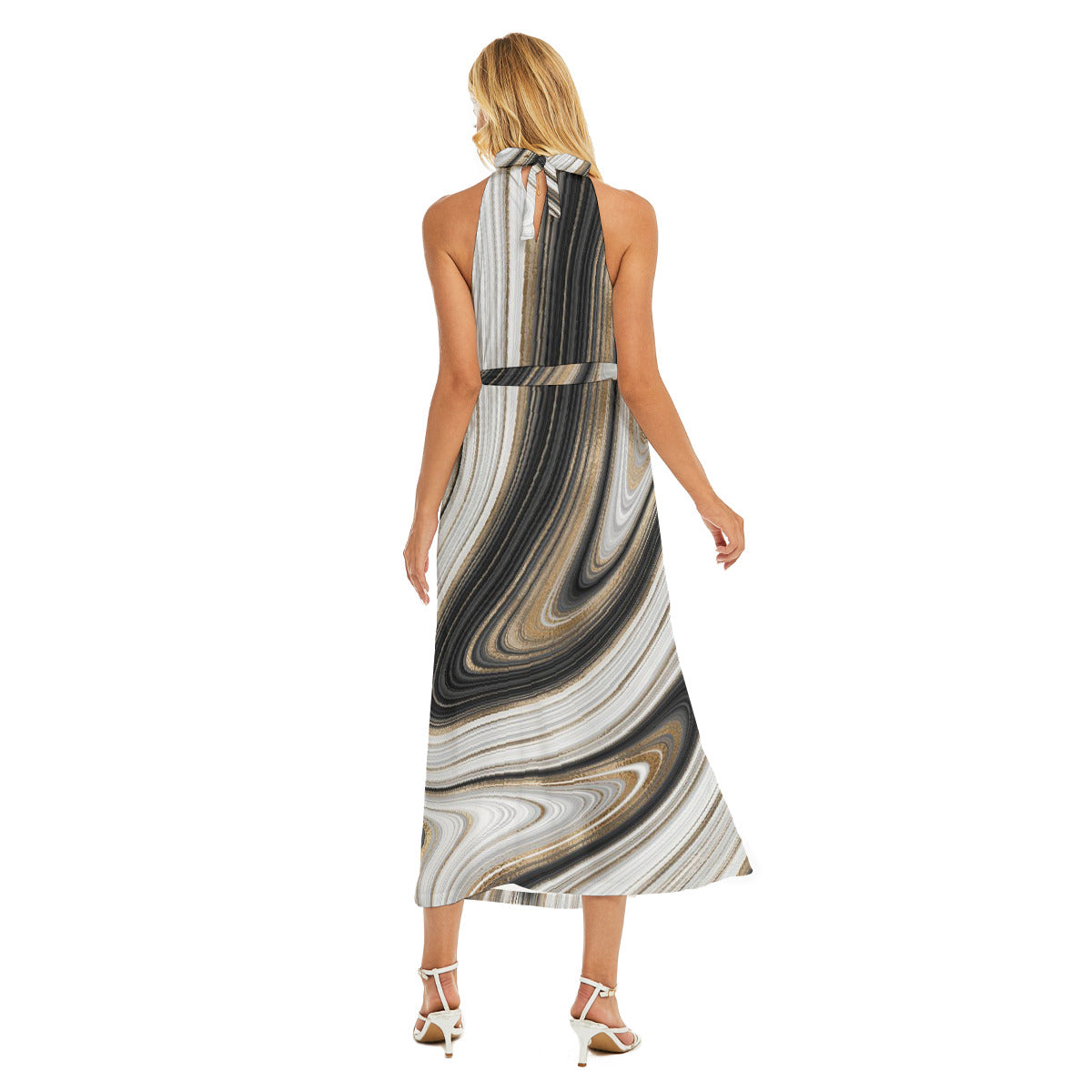 Beautiful Wrap Belted Dress