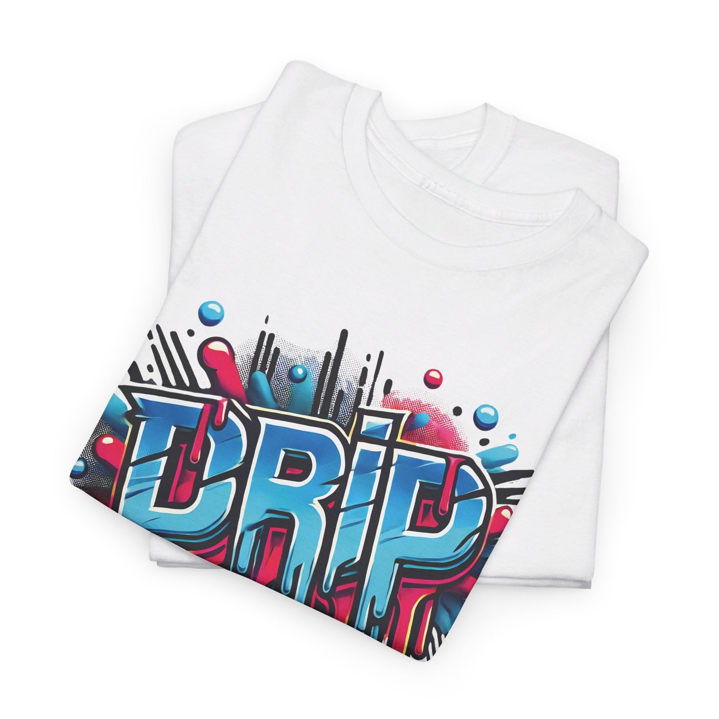 Drip Unisex Heavy Cotton T-Shirt - Bold Streetwear Style
