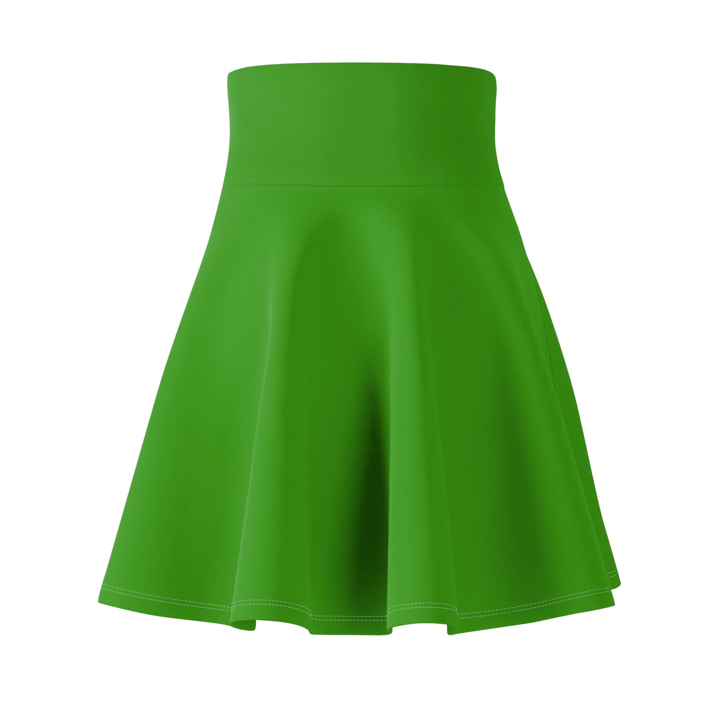 Lime Green Women's Skater Skirt