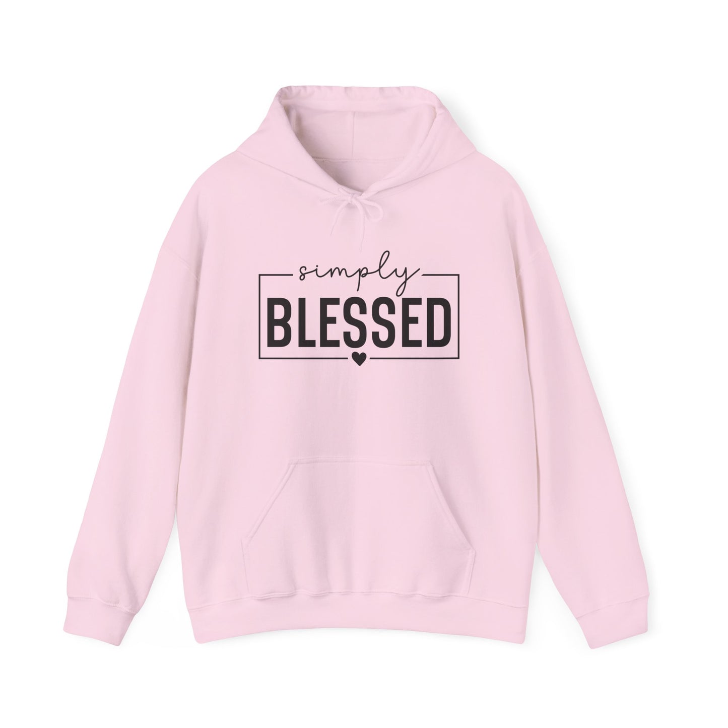 Simply Blessed Hoodie - Unisex Heavy Blend™ Sweatshirt for Everyday Comfort