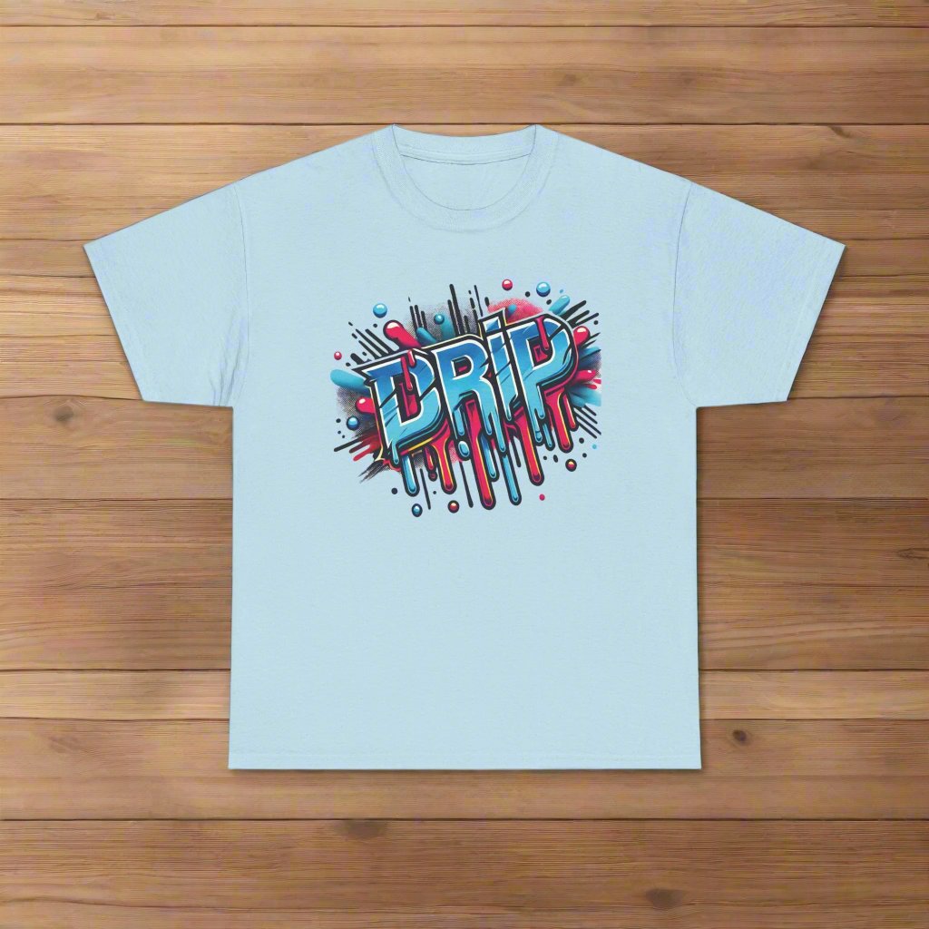 Drip Unisex Heavy Cotton T-Shirt - Bold Streetwear Style