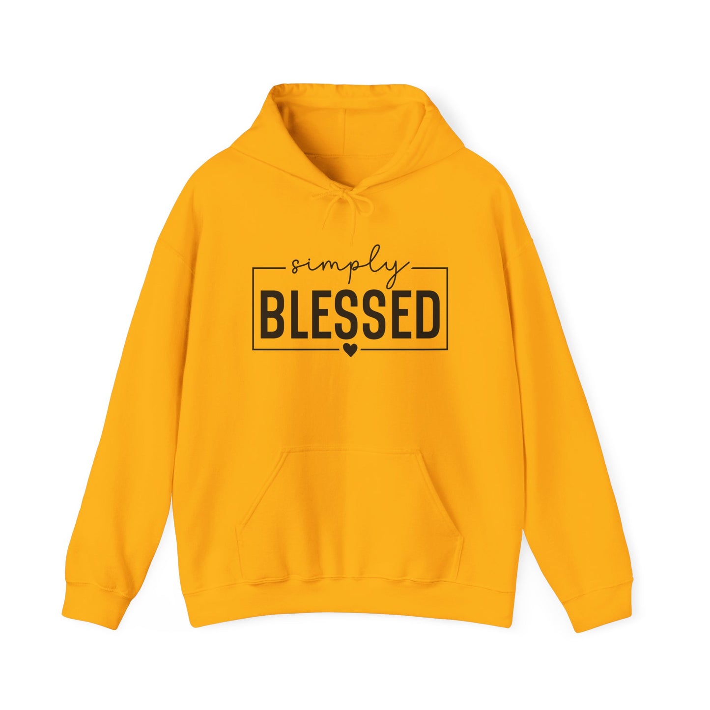 Simply Blessed Hoodie - Unisex Heavy Blend™ Sweatshirt for Everyday Comfort