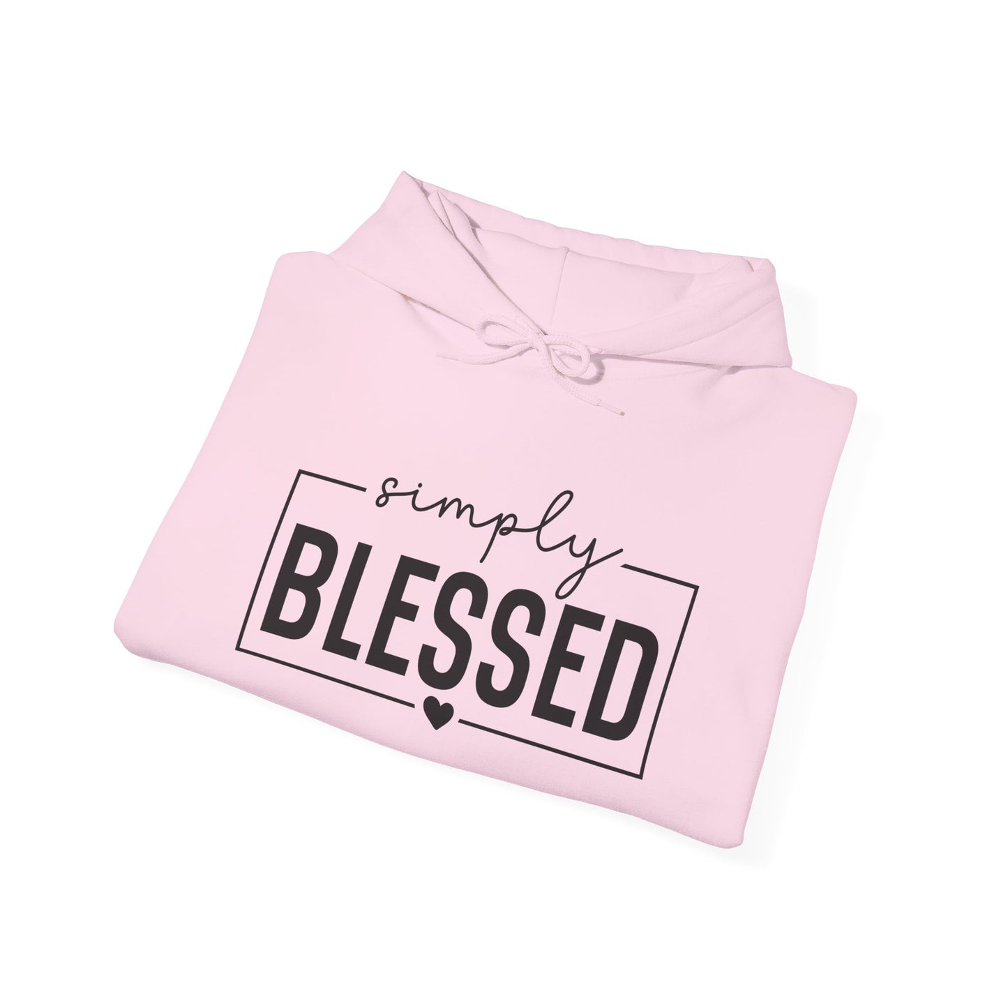 Simply Blessed Hoodie - Unisex Heavy Blend™ Sweatshirt for Everyday Comfort