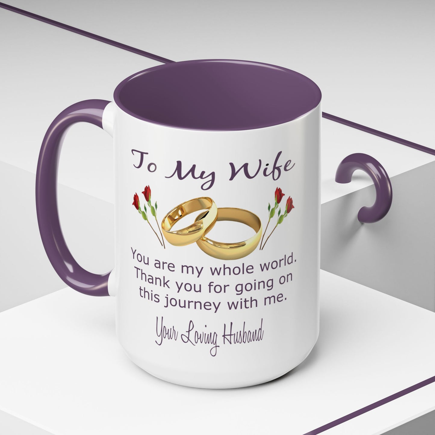 Romantic Coffee Mug for Wife - Perfect Gift for Anniversaries & Special Occasions