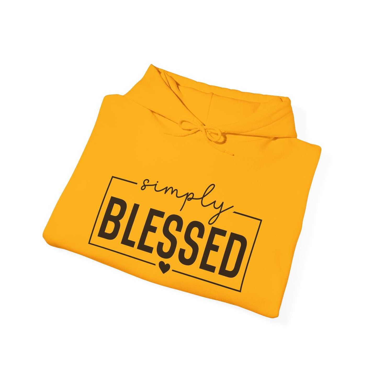 Simply Blessed Hoodie - Unisex Heavy Blend™ Sweatshirt for Everyday Comfort