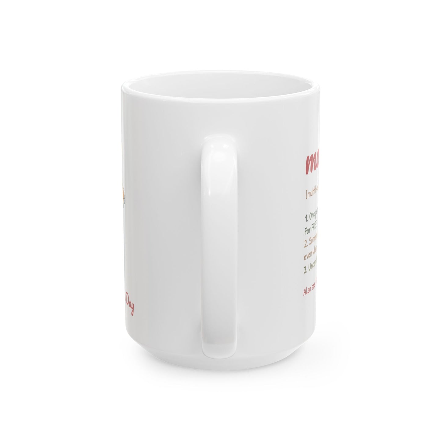 Perfect Mug Gift for Mother's Day - Inspirational Floral Ceramic Mug