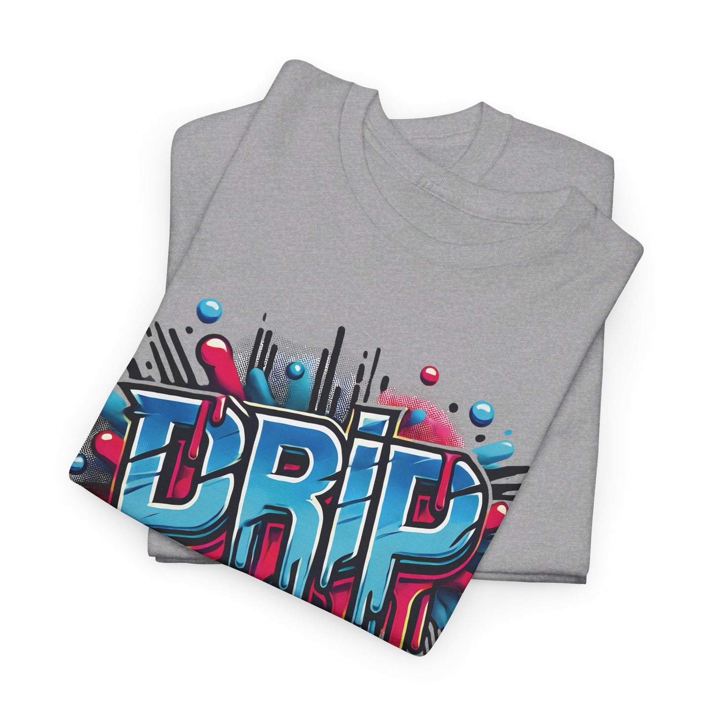 Drip Unisex Heavy Cotton T-Shirt - Bold Streetwear Style
