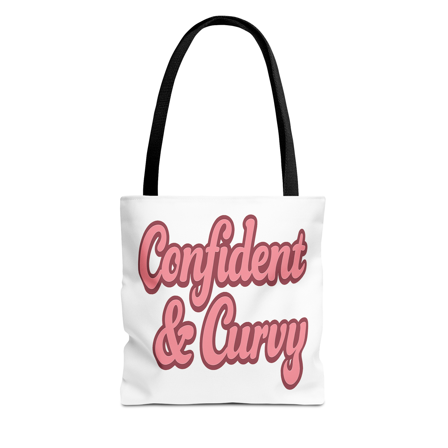 Confident & Curvy Tote Bag | Stylish Market Bag | Gift for Plus Size Advocates | Everyday Use | Fashion Accessory