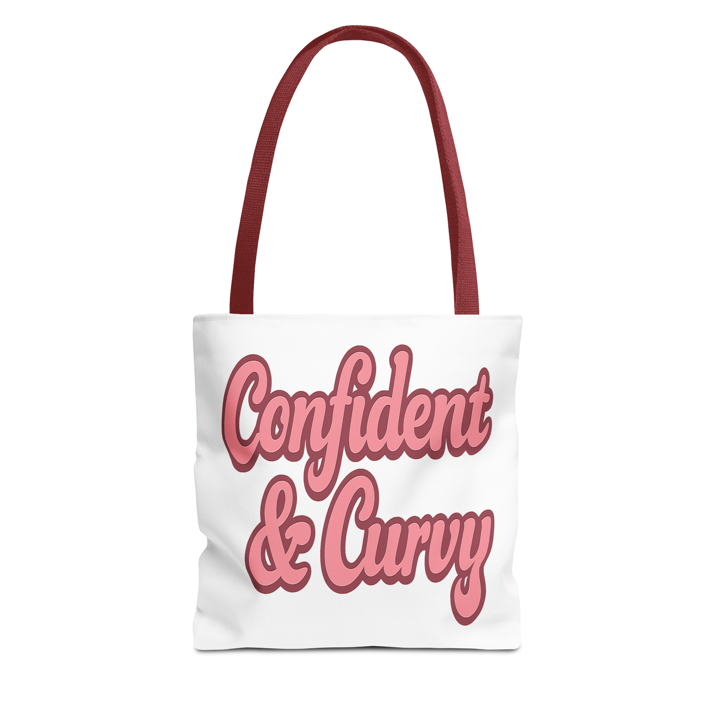 Confident & Curvy Tote Bag | Stylish Market Bag | Gift for Plus Size Advocates | Everyday Use | Fashion Accessory