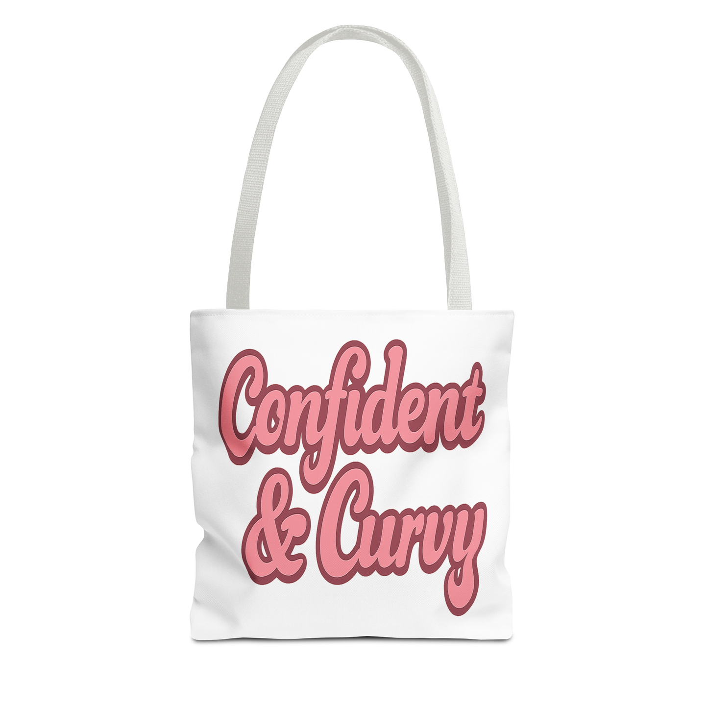 Confident & Curvy Tote Bag | Stylish Market Bag | Gift for Plus Size Advocates | Everyday Use | Fashion Accessory