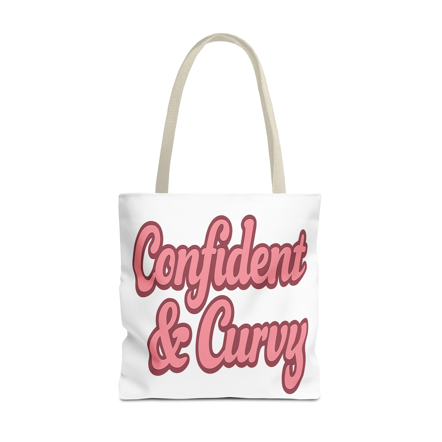 Confident & Curvy Tote Bag | Stylish Market Bag | Gift for Plus Size Advocates | Everyday Use | Fashion Accessory