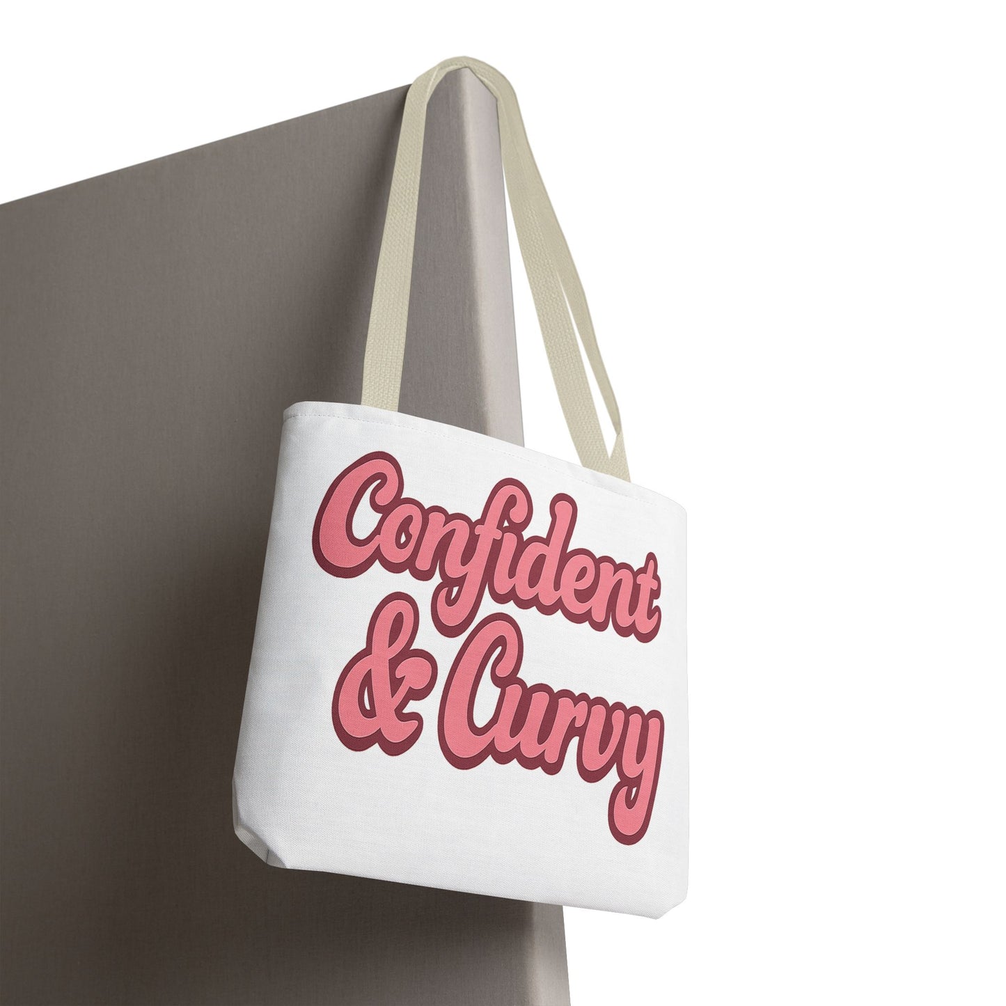 Confident & Curvy Tote Bag | Stylish Market Bag | Gift for Plus Size Advocates | Everyday Use | Fashion Accessory