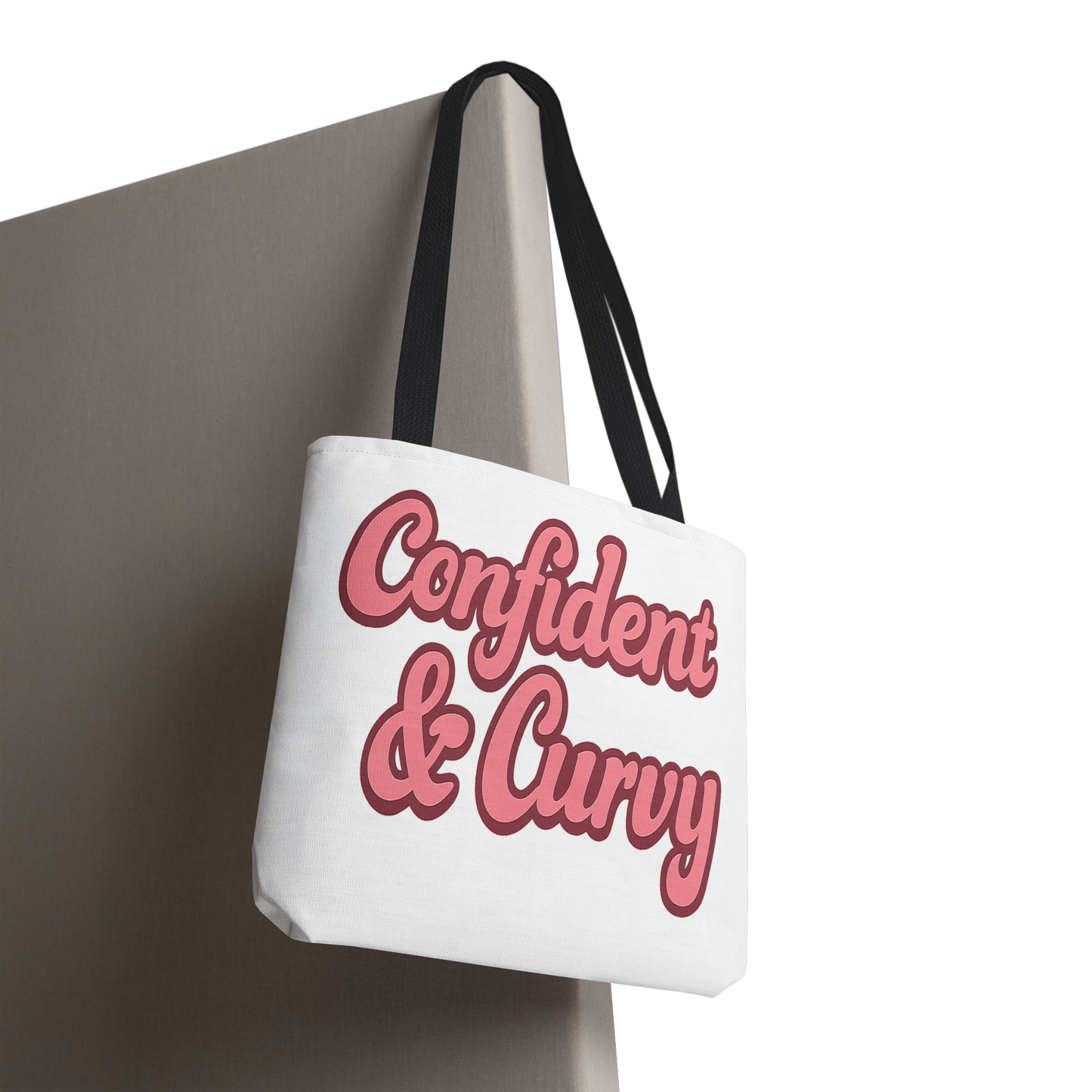 Confident & Curvy Tote Bag | Stylish Market Bag | Gift for Plus Size Advocates | Everyday Use | Fashion Accessory