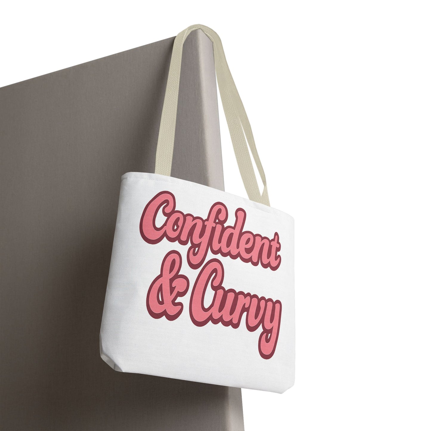 Confident & Curvy Tote Bag | Stylish Market Bag | Gift for Plus Size Advocates | Everyday Use | Fashion Accessory