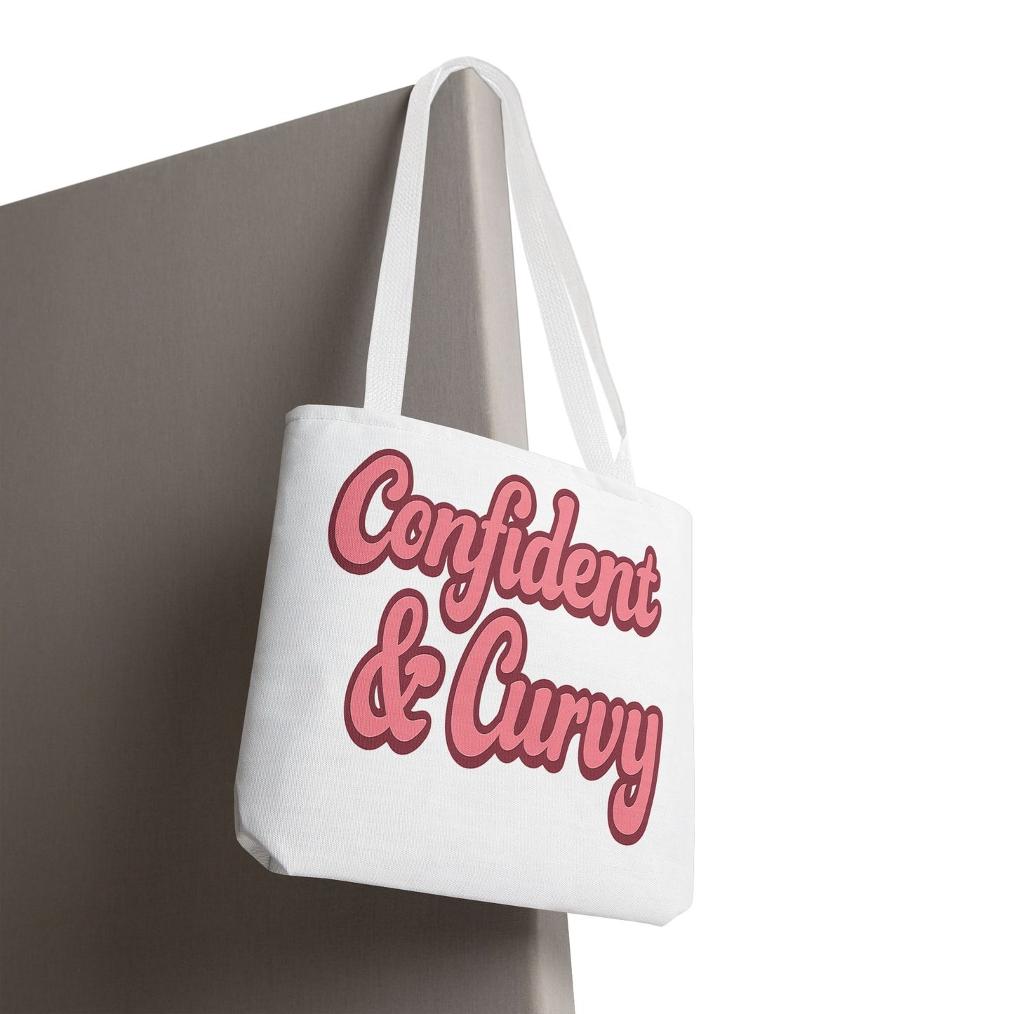 Confident & Curvy Tote Bag | Stylish Market Bag | Gift for Plus Size Advocates | Everyday Use | Fashion Accessory