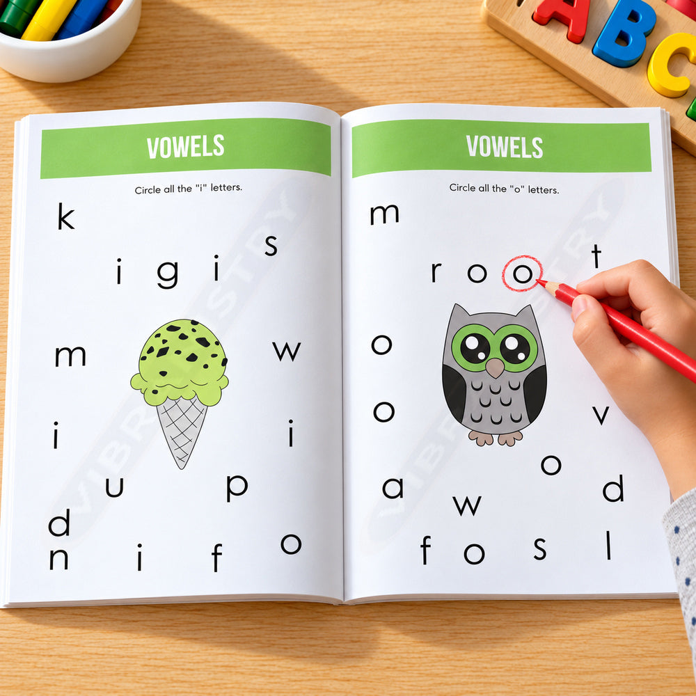 My First Learning Book: Tracing Letters, Counting, Colors and More!