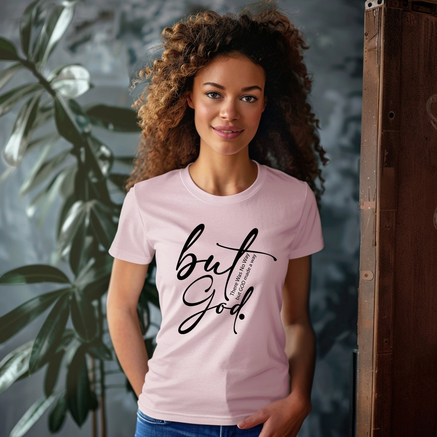 But God – Inspirational Religious T-Shirt  Faith & Comfort Combined