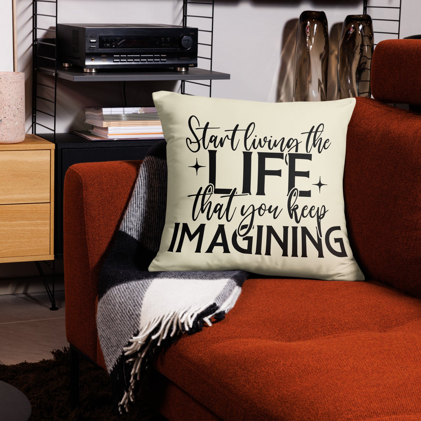 Motivational Basic Pillow