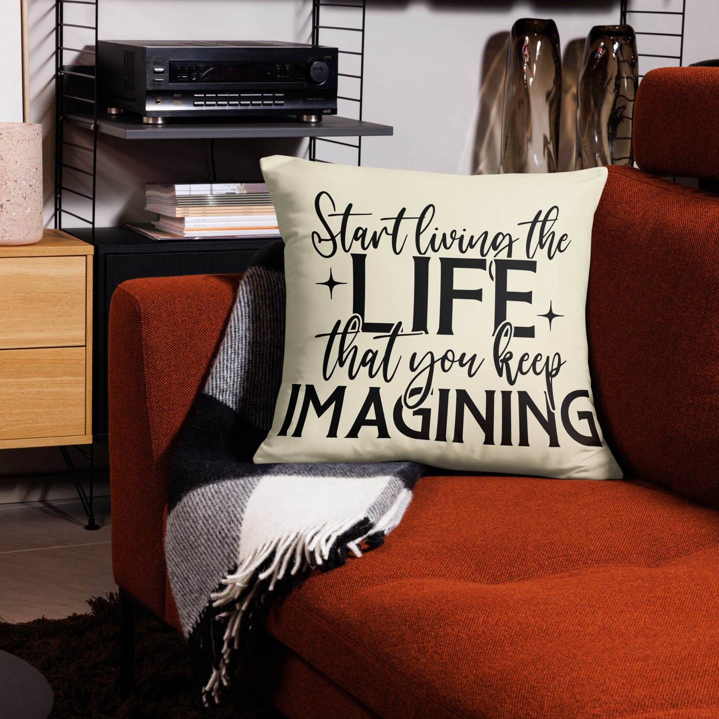 Motivational Basic Pillow