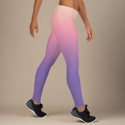 Pink and Purple Leggings