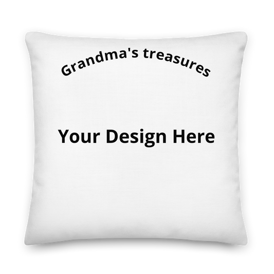 Personalized Photo Pillow for Grandma