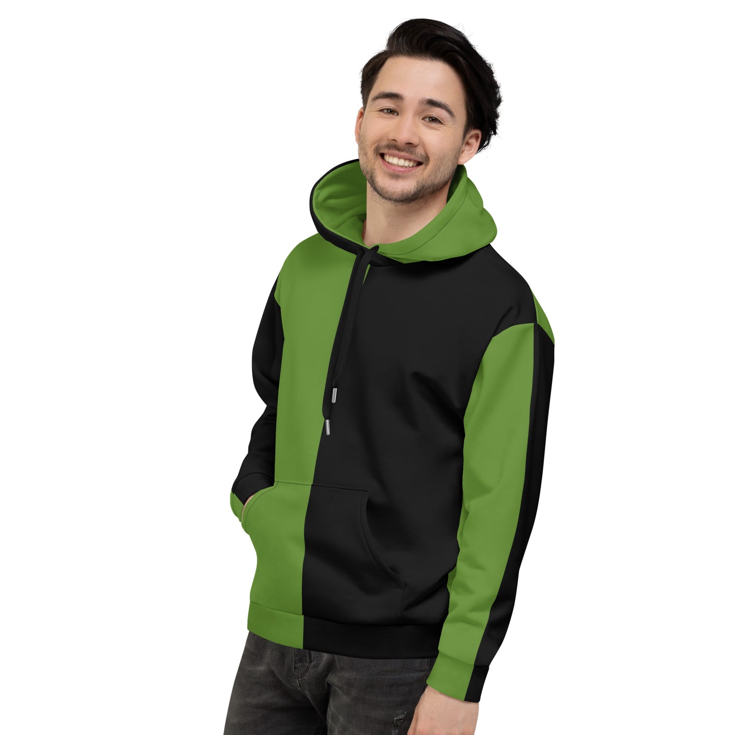 Green and Black Hoodie