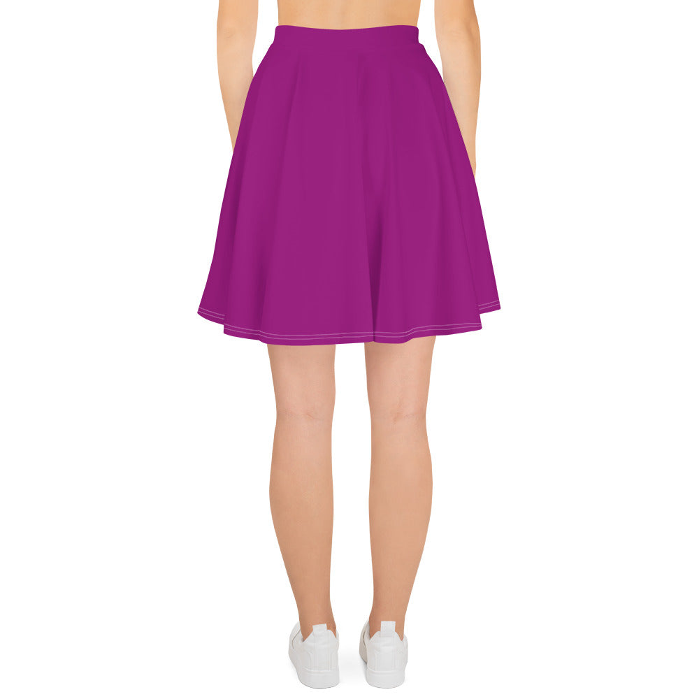 Purple Skater Skirt