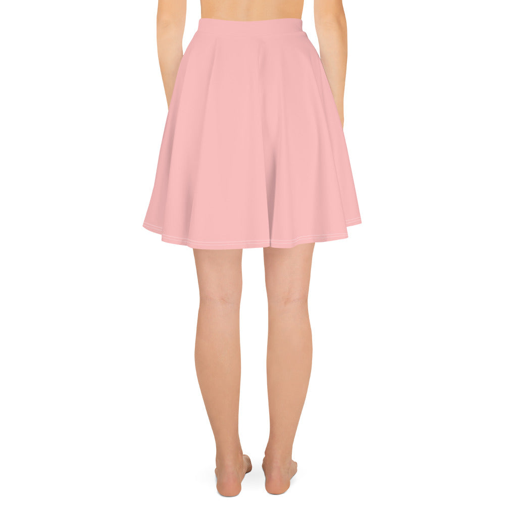 Pink skater skirt