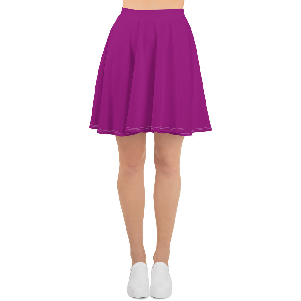 Purple Skater Skirt