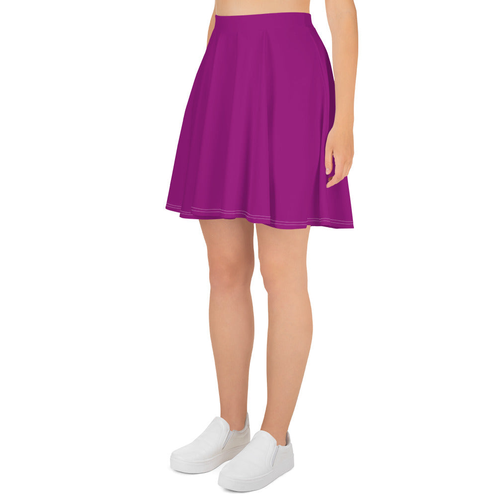 Purple Skater Skirt