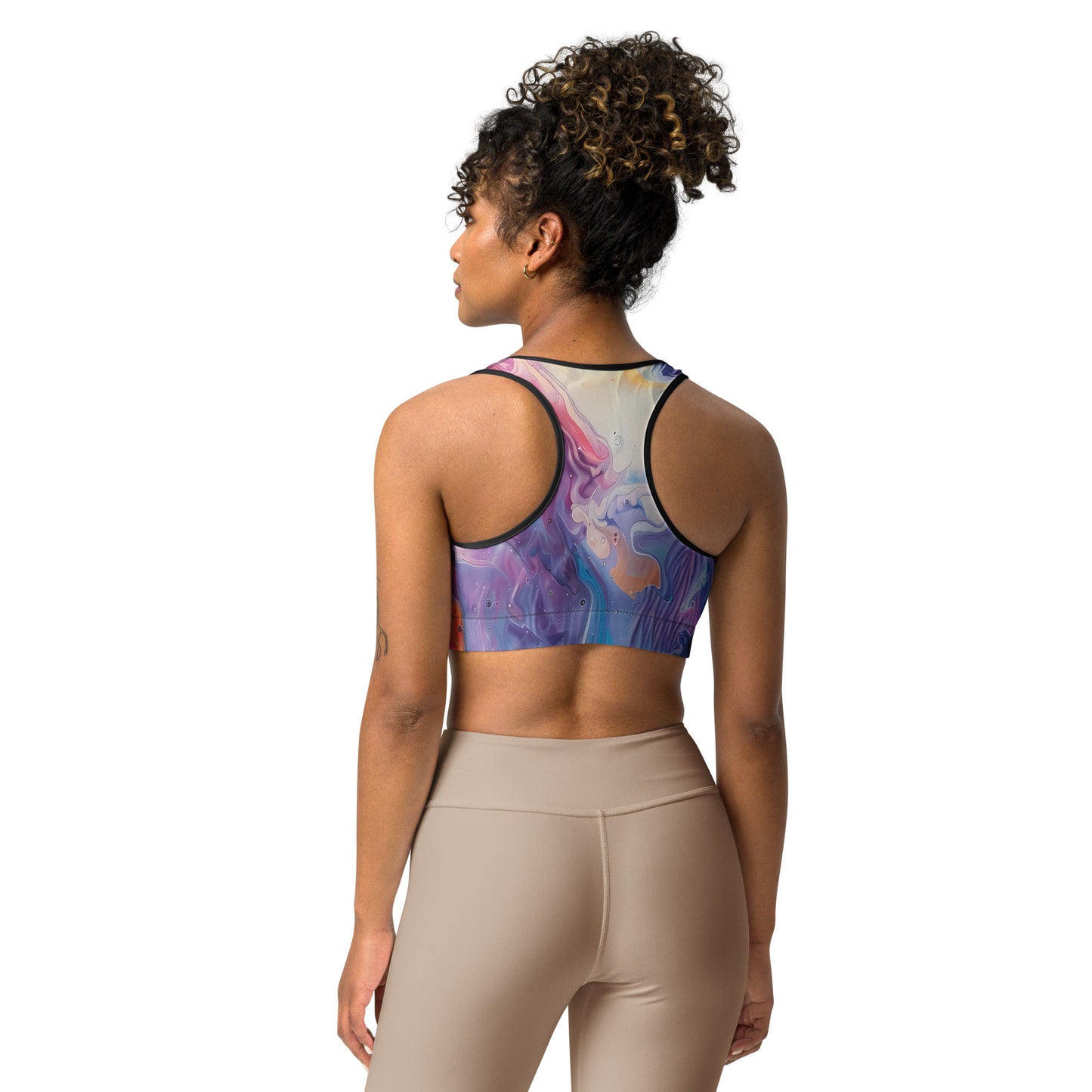Abstract Sports Bra