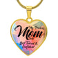 Customized Heart Necklace for Mom