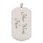 Engraved Necklace For Brother From Sister