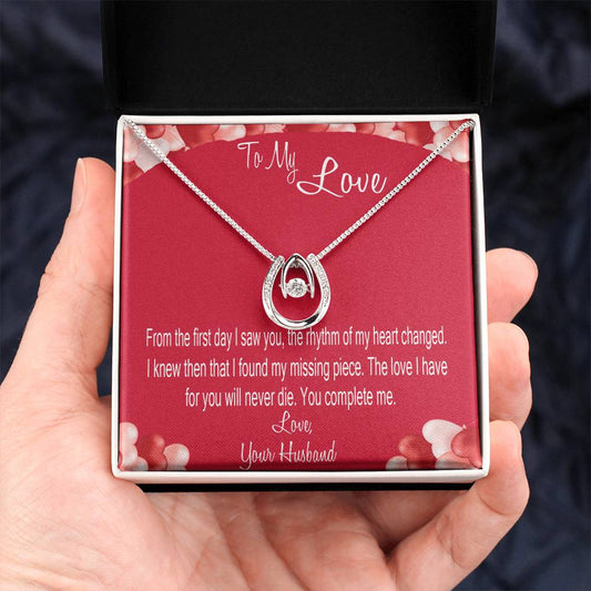 My Love Lucky Silver Necklace