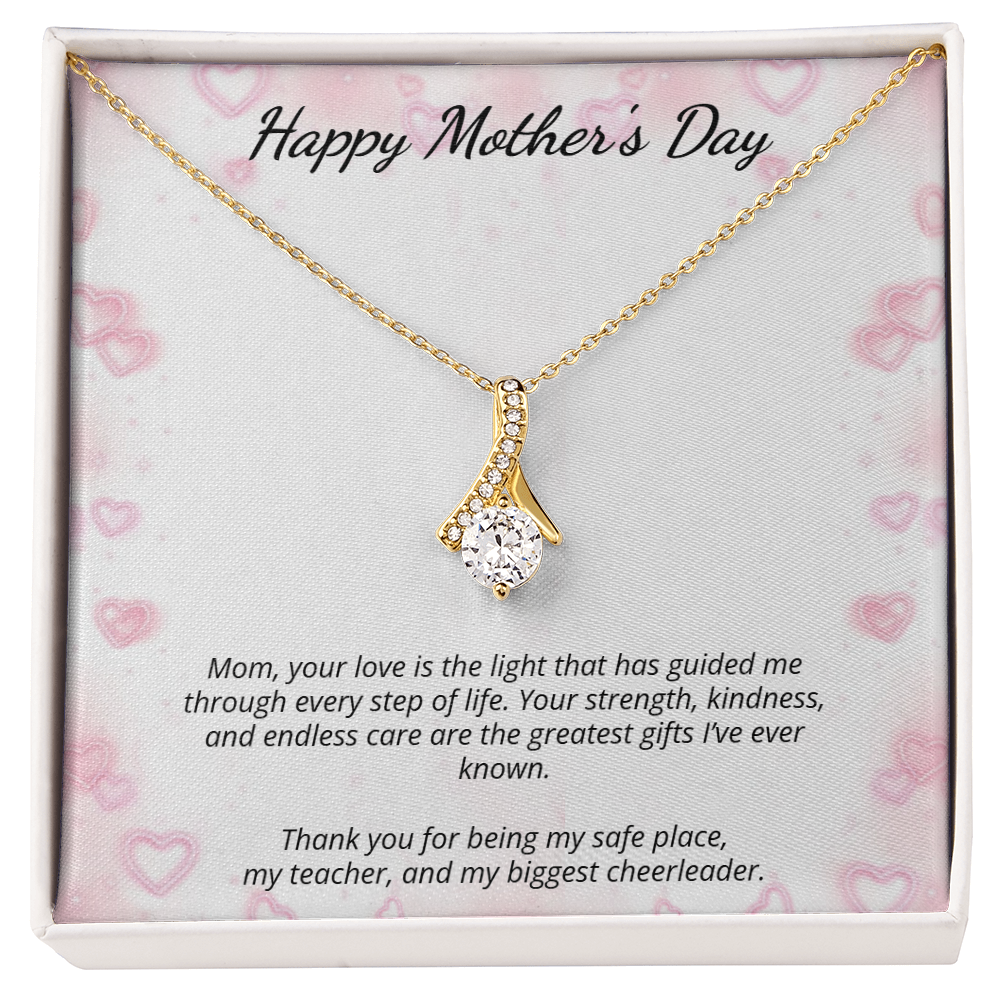 Mother's Day Gift of Love in Yellow & White Gold | From Your Loving Son or Daughter