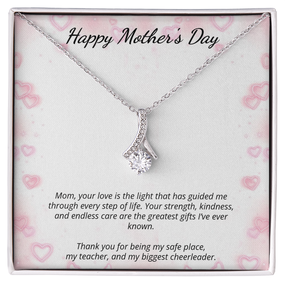 Mother's Day Gift of Love in Yellow & White Gold | From Your Loving Son or Daughter