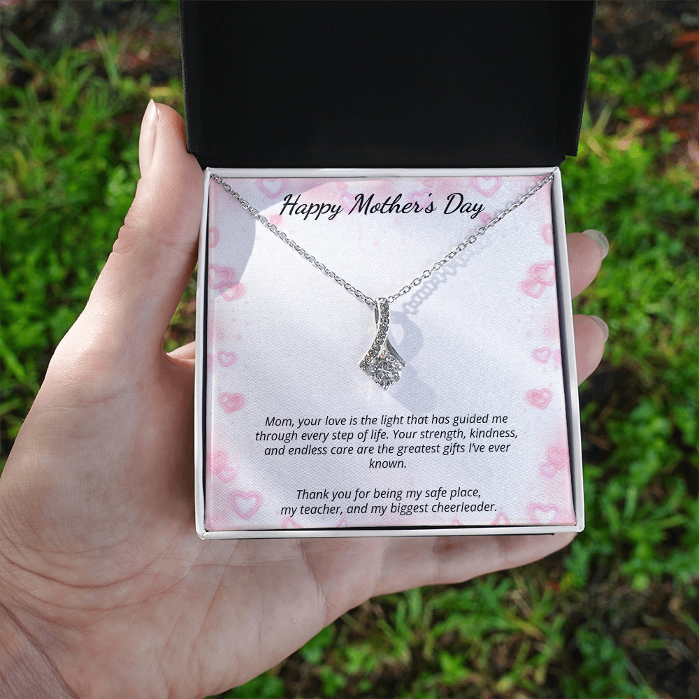 Mother's Day Gift of Love in Yellow & White Gold | From Your Loving Son or Daughter