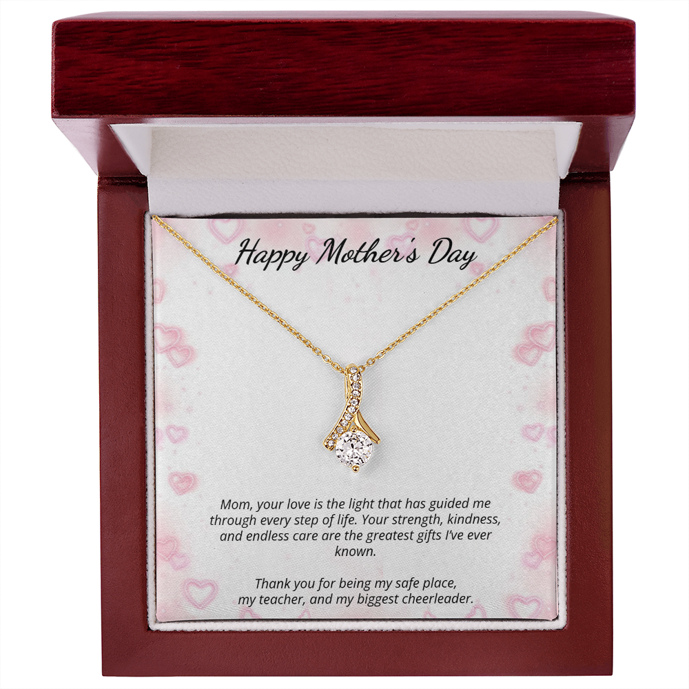 Mother's Day Gift of Love in Yellow & White Gold | From Your Loving Son or Daughter