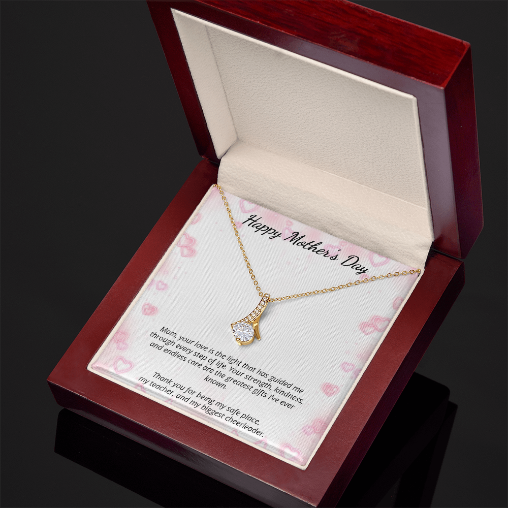 Mother's Day Gift of Love in Yellow & White Gold | From Your Loving Son or Daughter