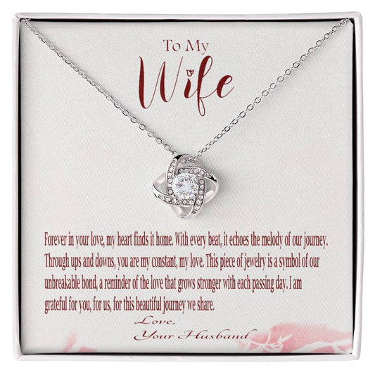 Forever Love Knot Necklace For Wife