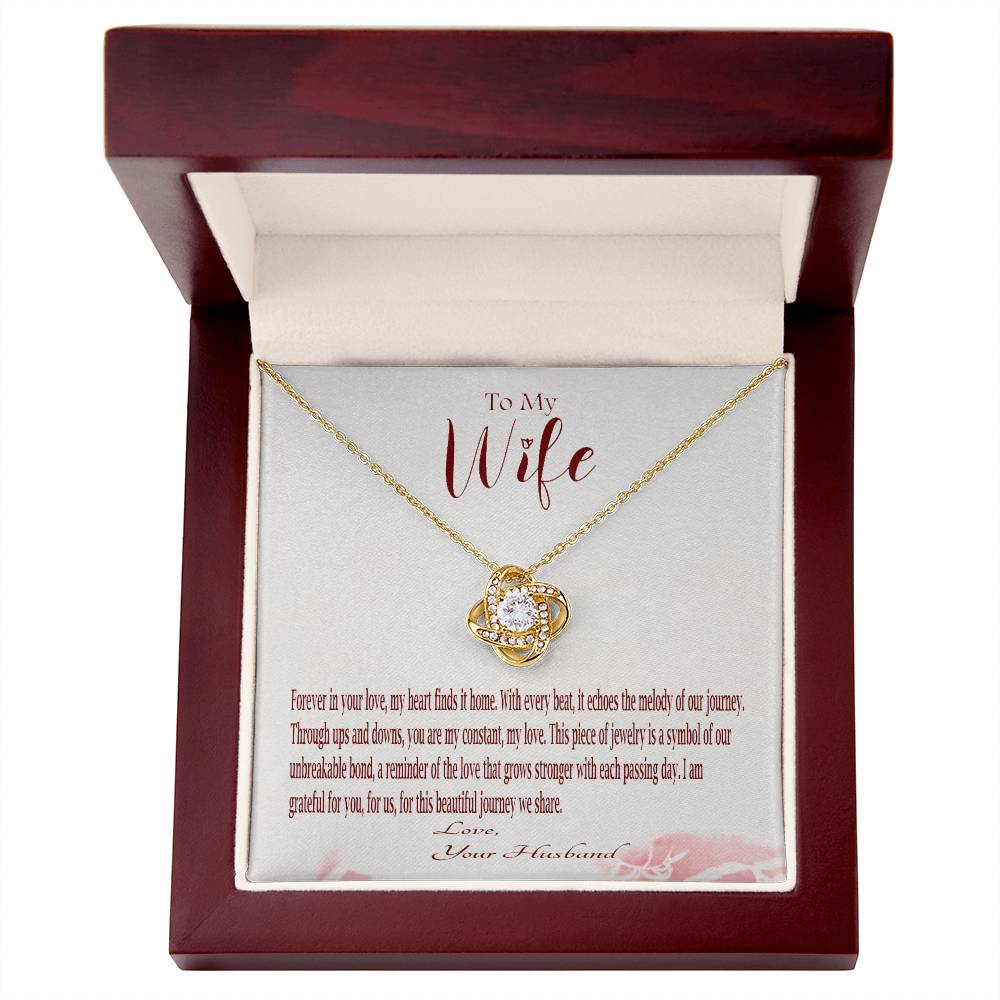 Forever Love Knot Necklace For Wife