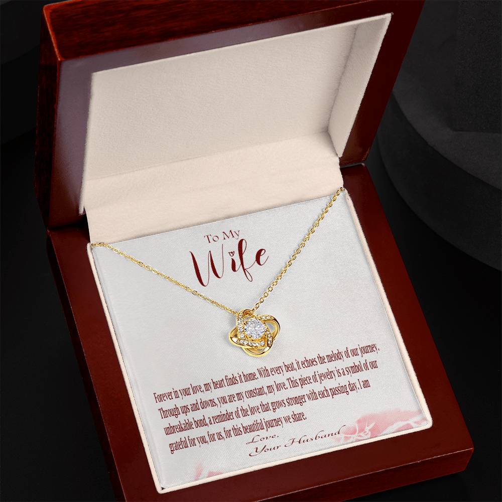 Forever Love Knot Necklace For Wife