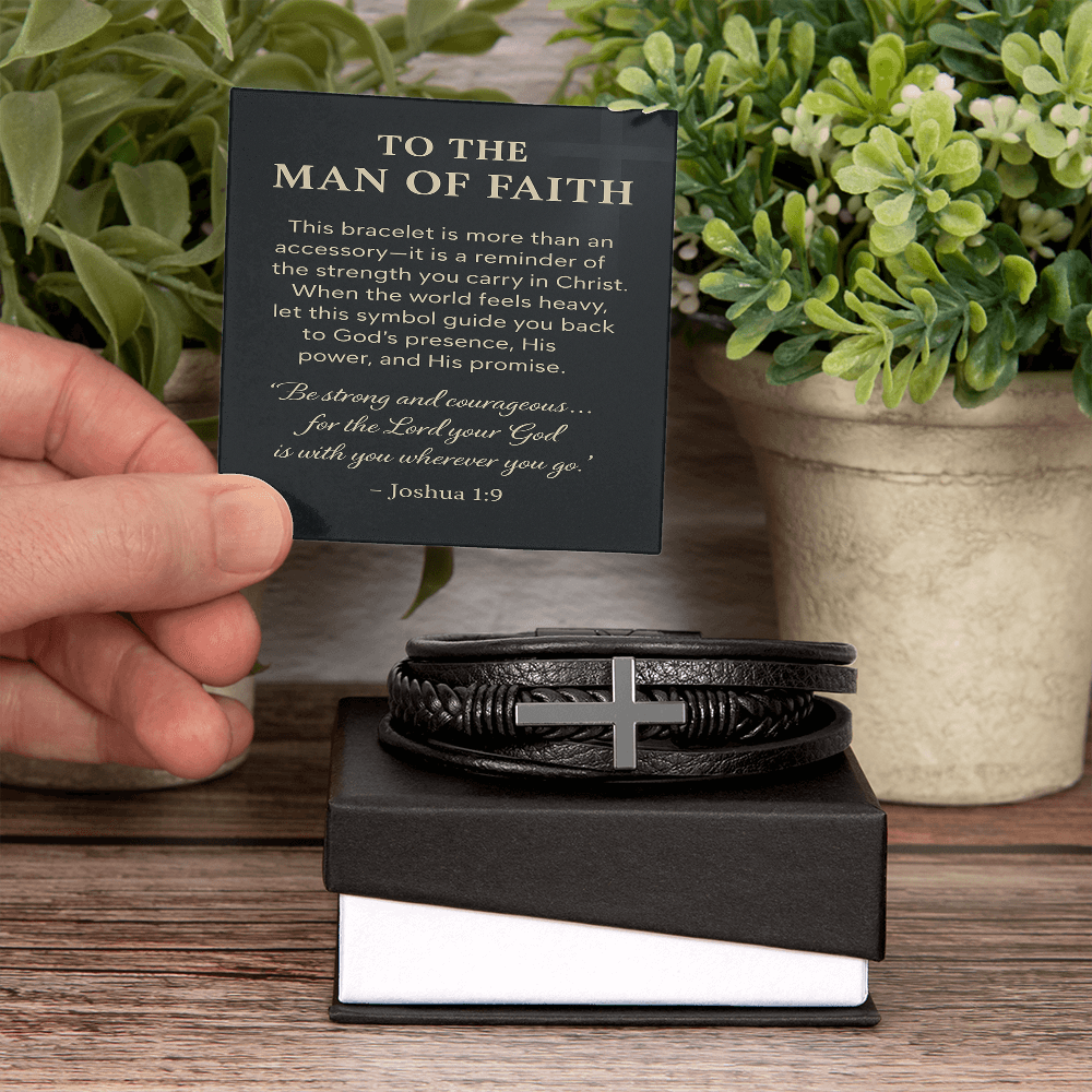 Leather bracelet for men