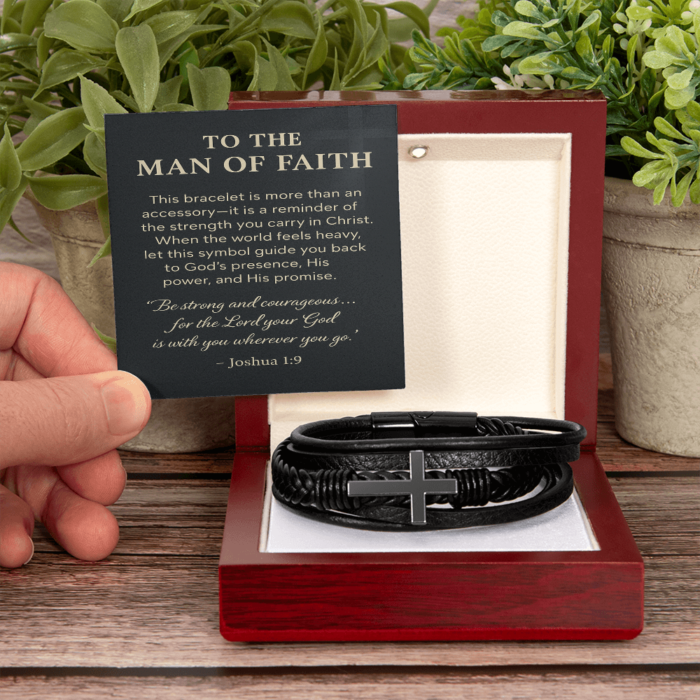 Leather bracelet for men